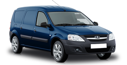 Lada Largus furgon CNG Синий Дипломат