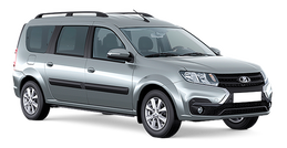 Lada Largus Универсал Серебристый